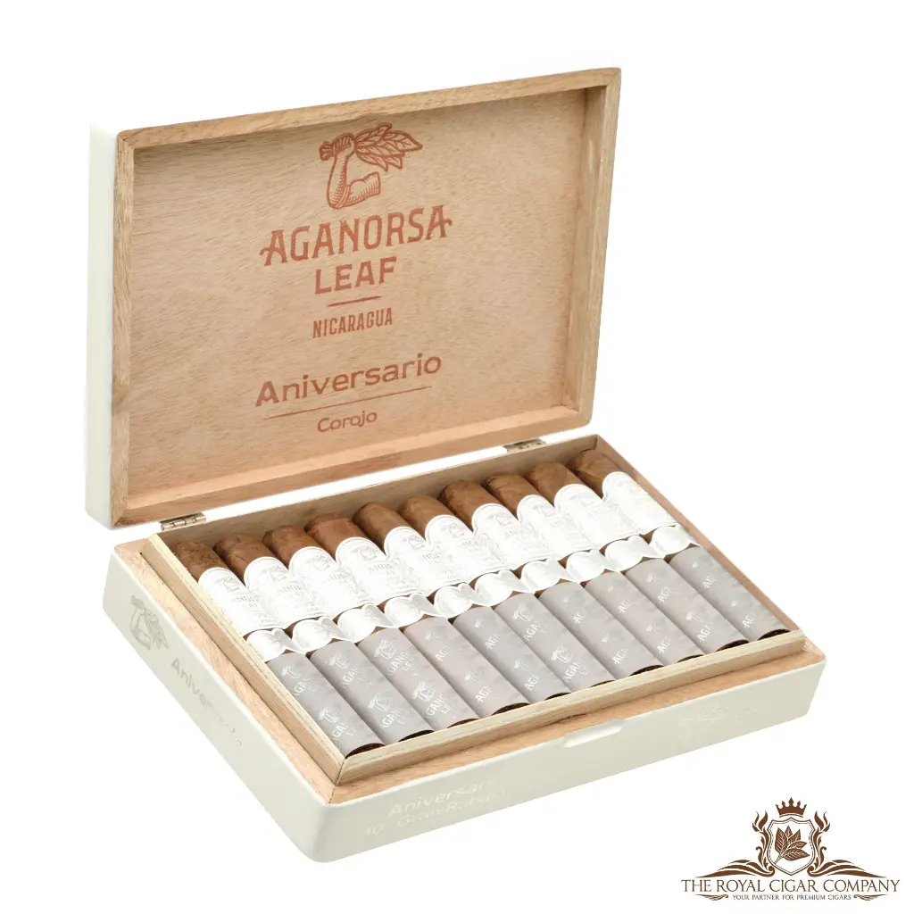Aganorsa Leaf Anniversario Corojo (Lancero)