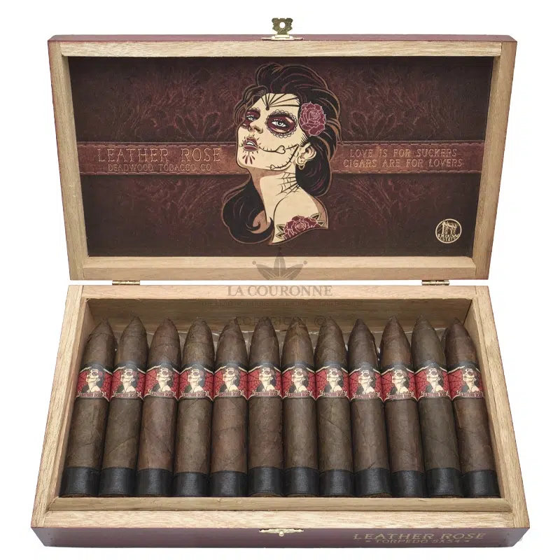 Deadwood Cigars Leather Rose (Torpedo)
