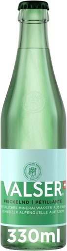 [187006] Valser Wasser mit Kohlensäure 33cl.